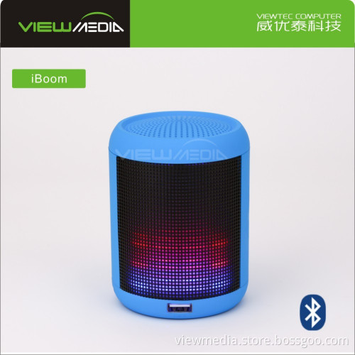 Magic ligthing Bluetooth speaker portable Bluetooth speaker with fm radio iBoom